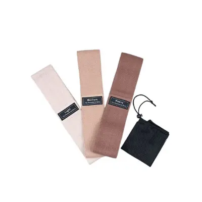 Textilní odporové gumy, set 3 ks