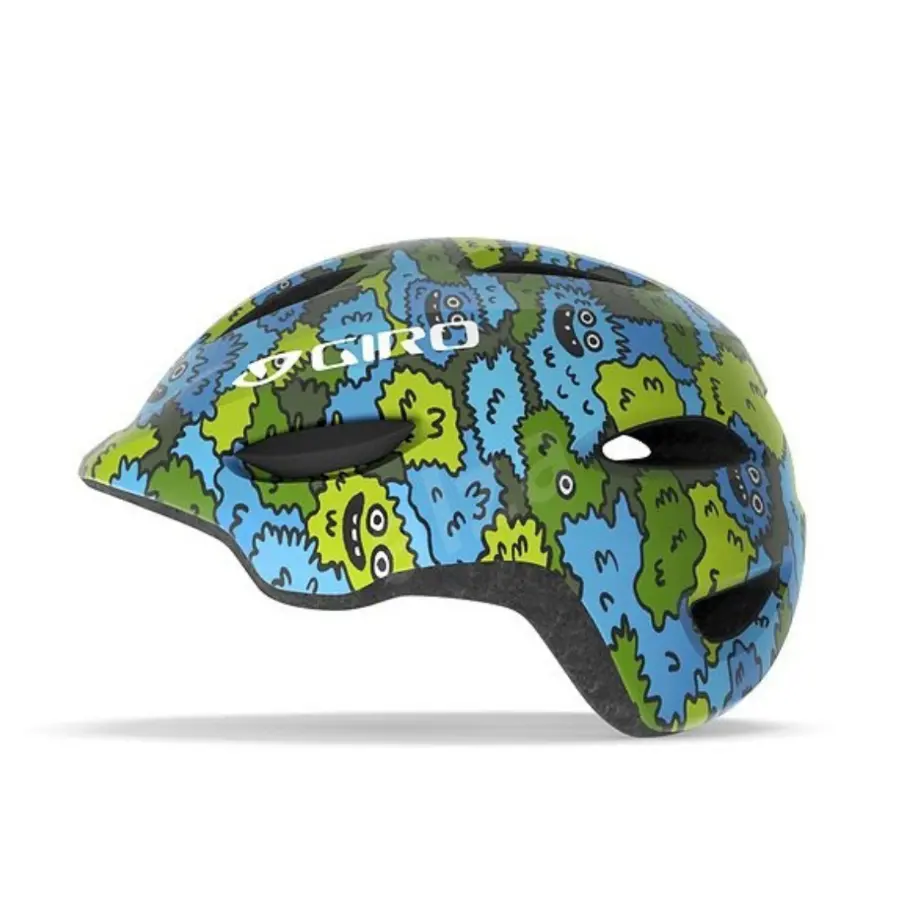 GIRO Scamp Blue/Green Creature Camo XS