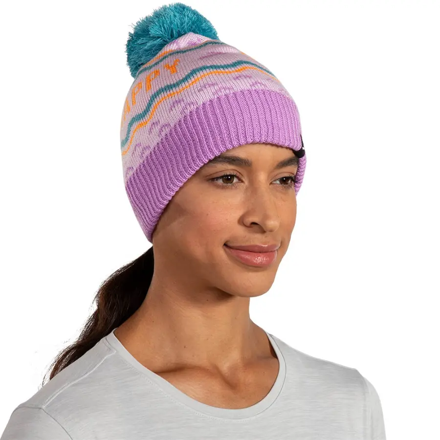 BROOKS Pom Beanie