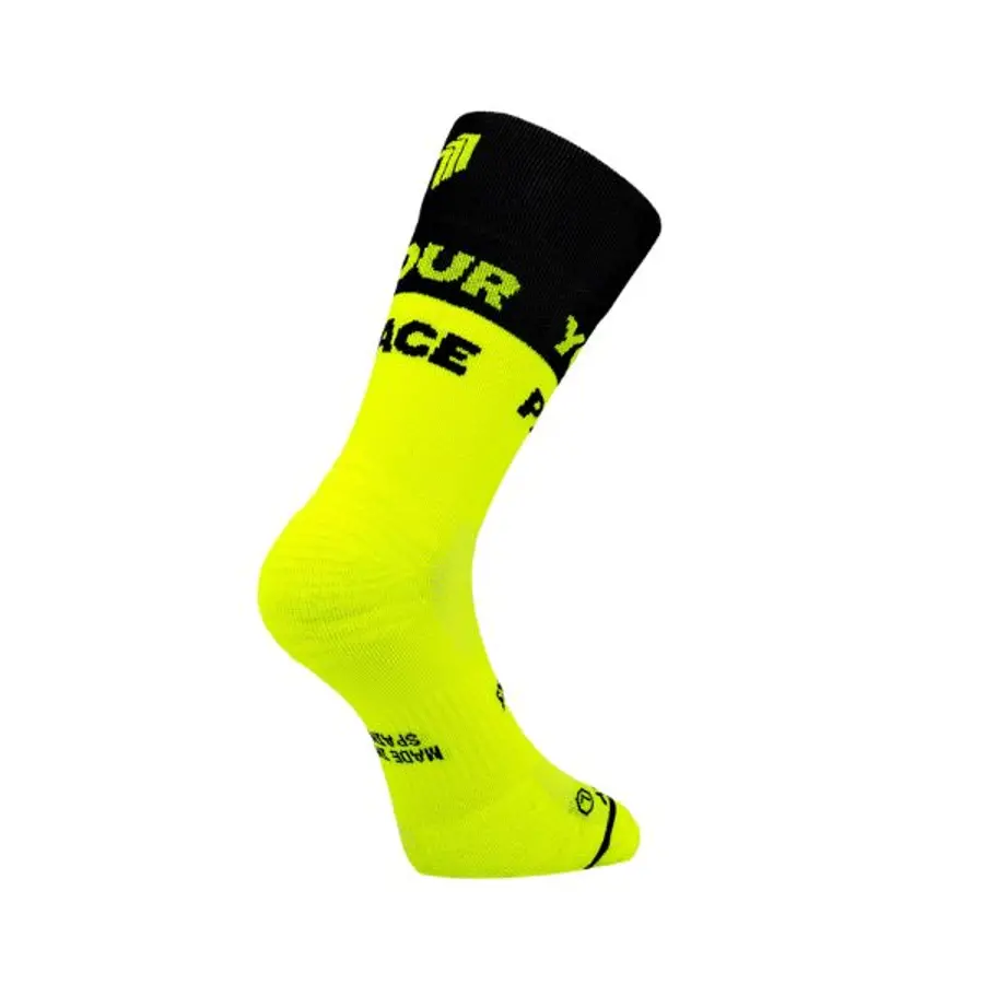 SPORCKS Socks - RACE PACE BLACK