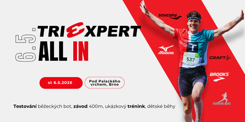 TRIEXPERT ALL IN běžecká akce